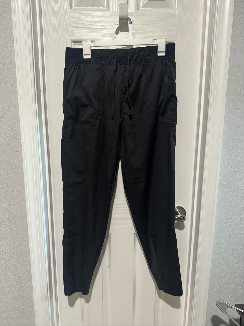 Men's Black Utility Drawstring Pants